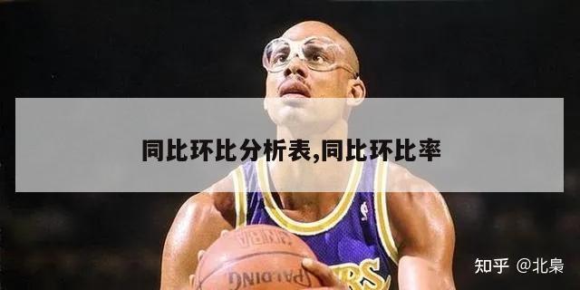 同比环比分析表,同比环比率